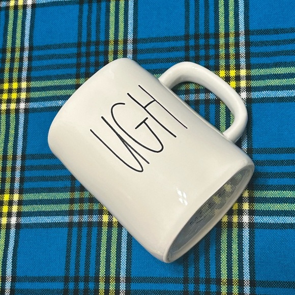 Rae Dunn by‎ Magenta UGH Ceramic Collectible Coffee Mug - Picture 1 of 6